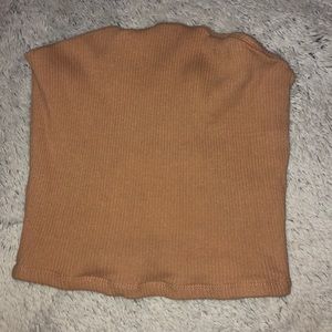 tan tube top!